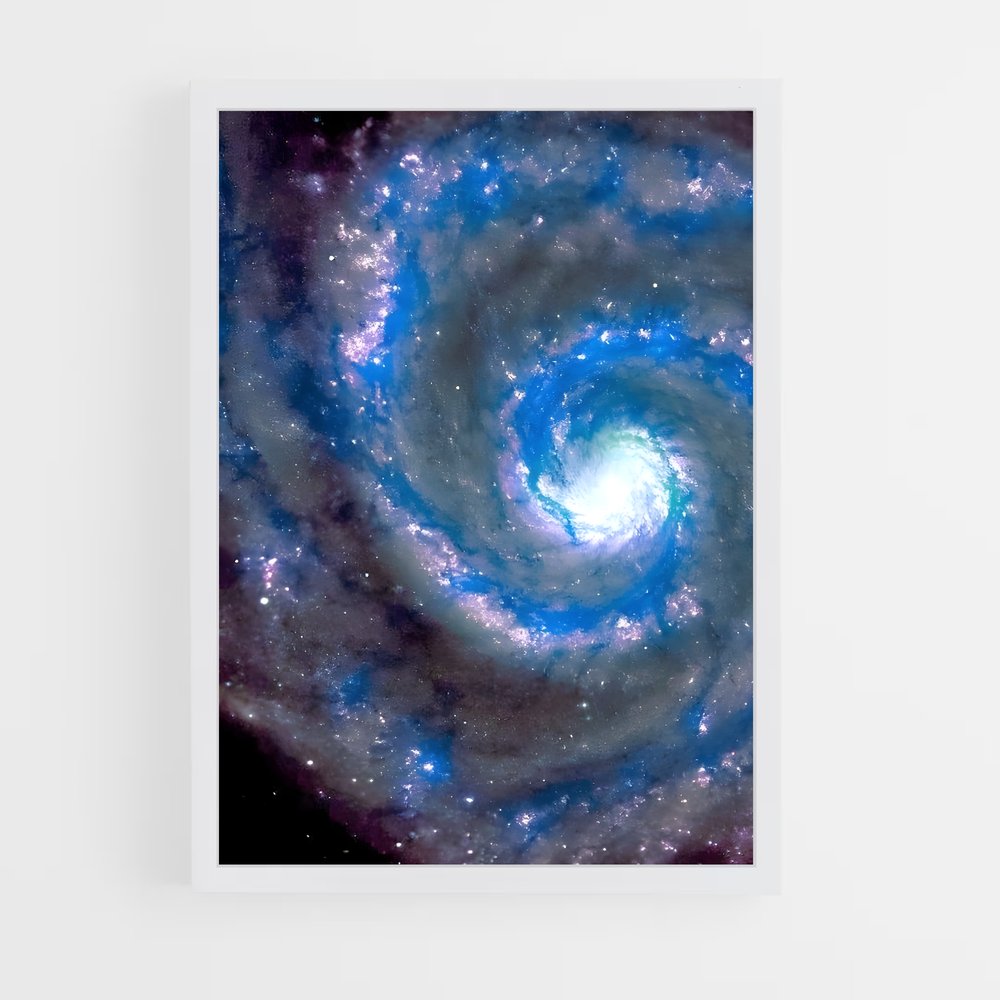 Poster Spirale Envoûtante Galactique (vue 3)